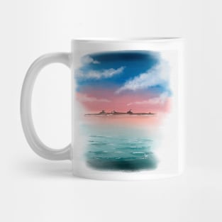 Watercolour Landscape Mug